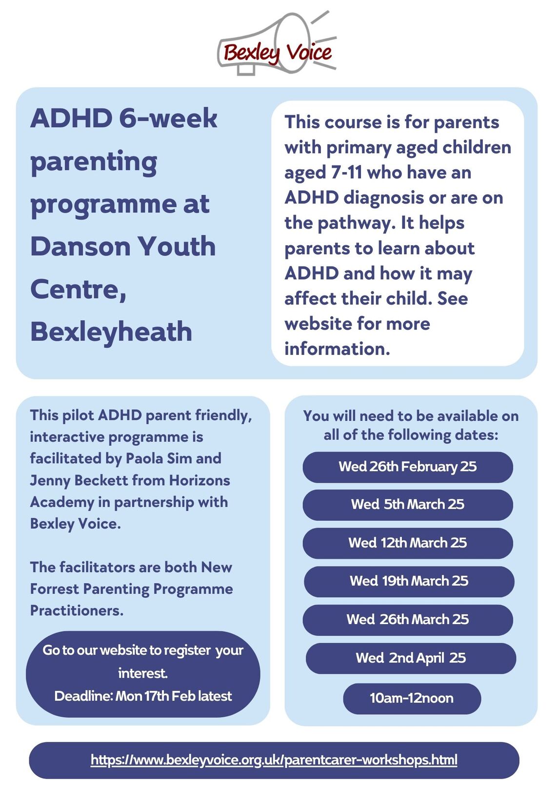 ADHD Six weeks 