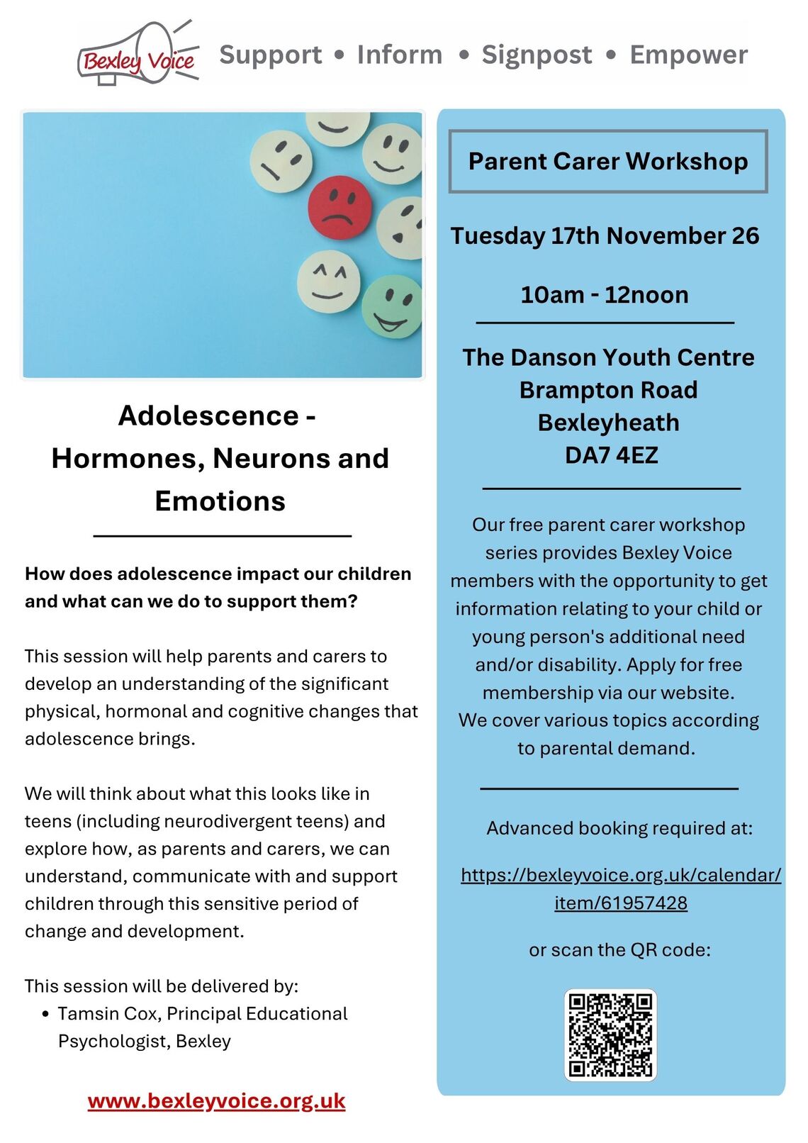 Adolescence Workshop 17.11.26