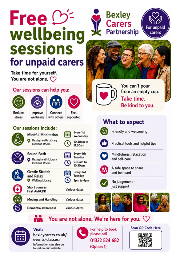 Free wellbeing sessions