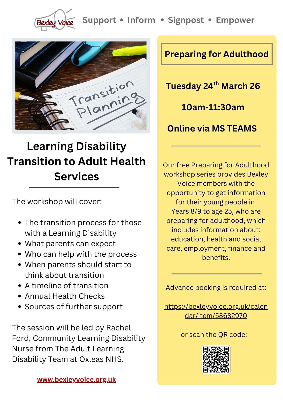 LD Transition to Adult Services 24.3.25