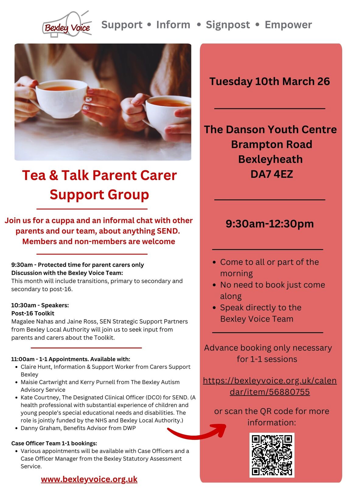 Tea & Talk 10.3.26
