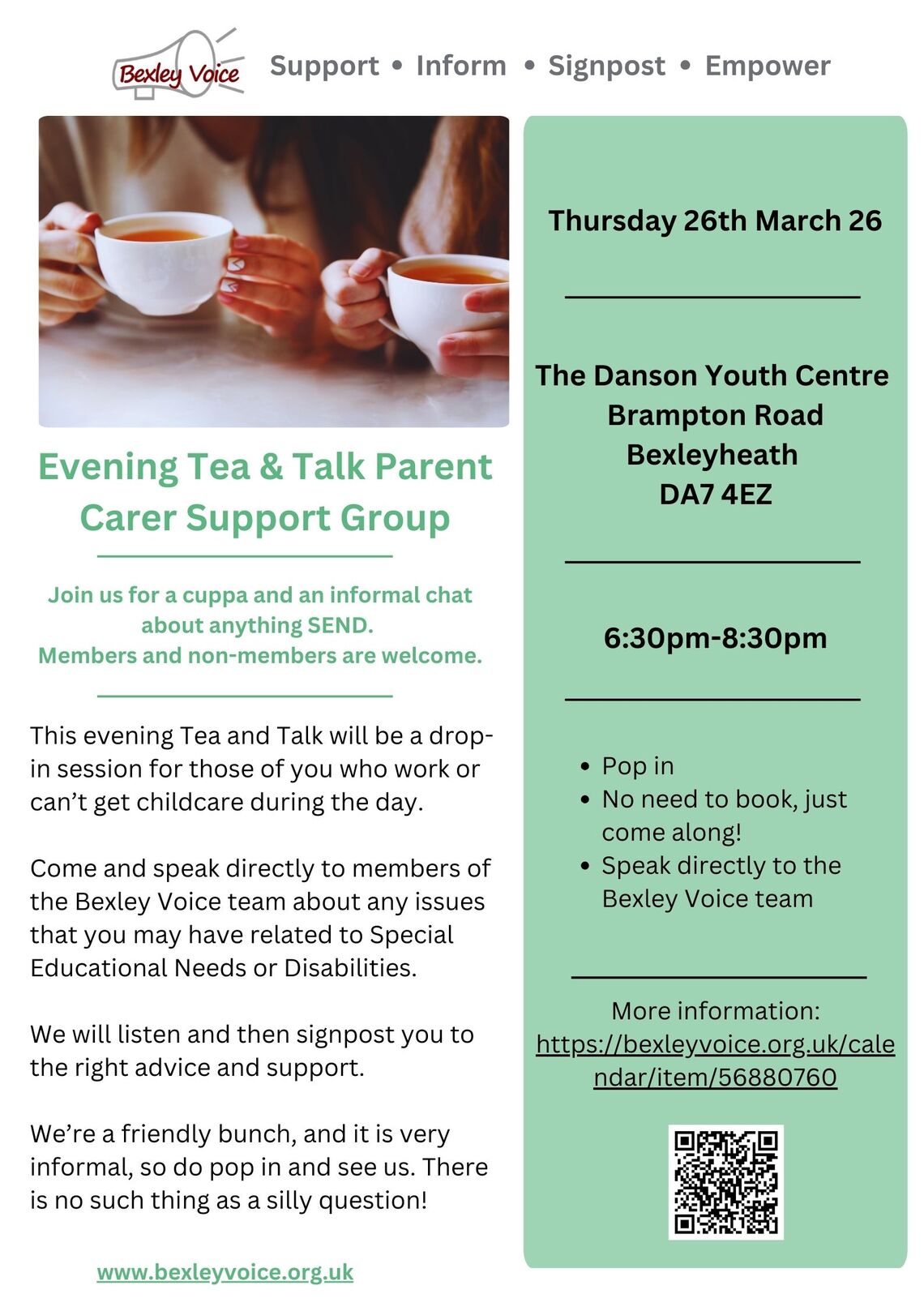 Tea & Talk 26.3.26
