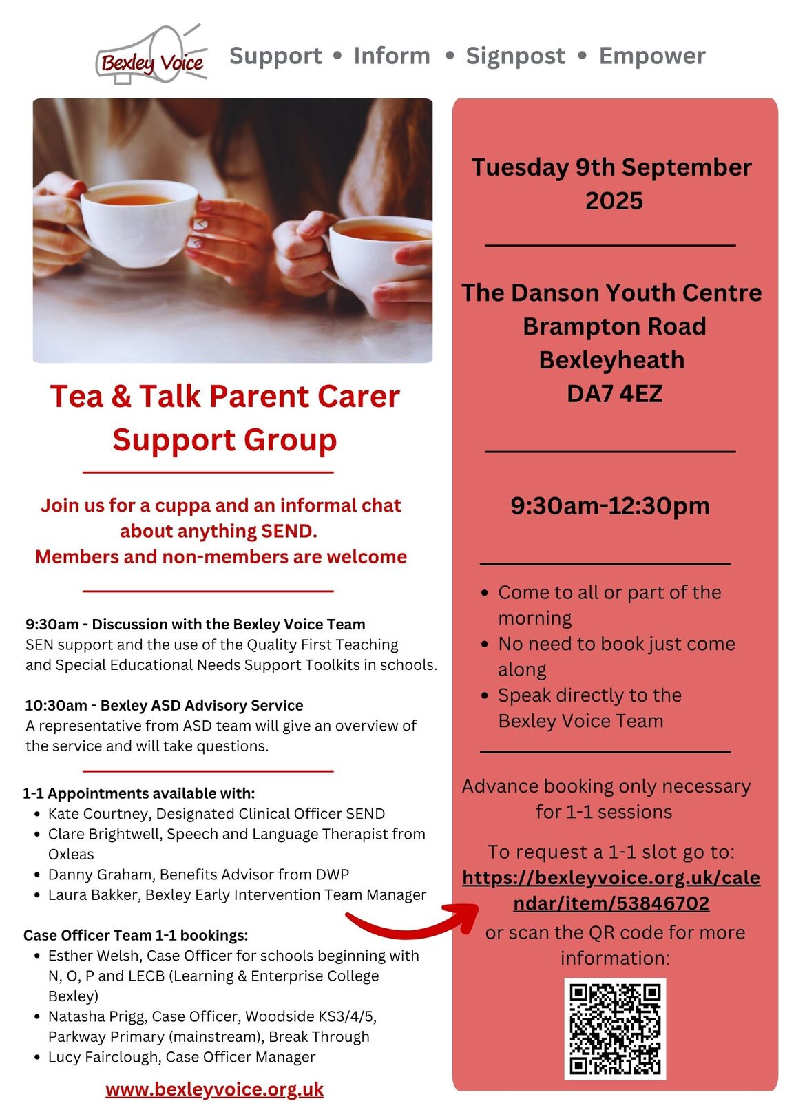 Tea & Talk 9.9.25