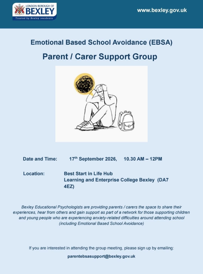 EBSA Support Group Sept 26