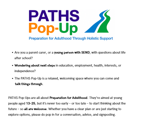 Paths pop up June 26