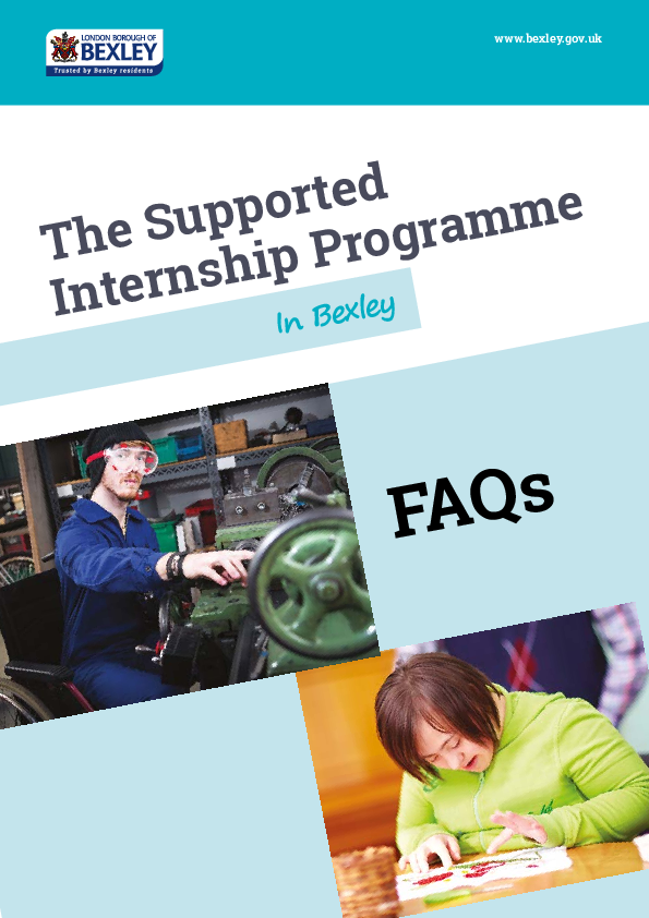 Supported Internship Leaflet FAQ